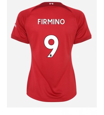 Liverpool Roberto Firmino #9 Hjemmedrakt Kvinner 2022-23 Kortermet